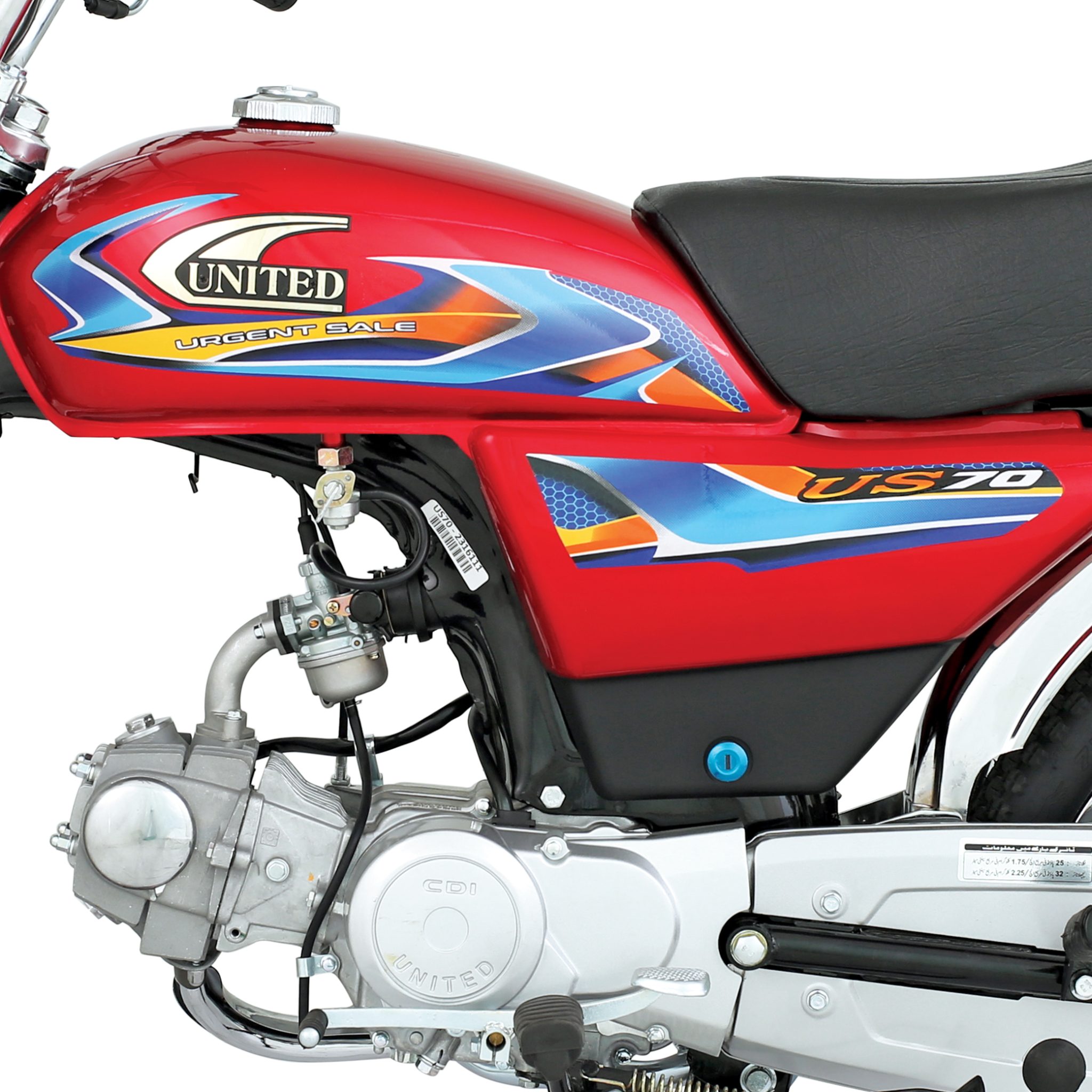 United US 70cc Motorcycle | Best 70cc Bike Price in Pakistan